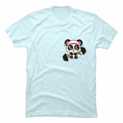 panda workout shirt